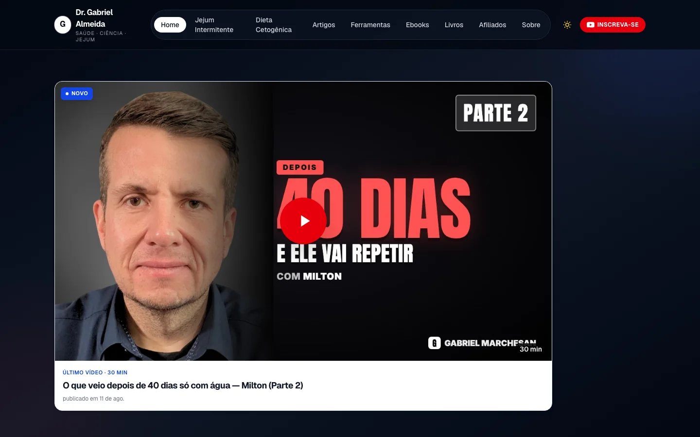 Dr. Gabriel Marchesan Almeida — Health Experiments — desktop