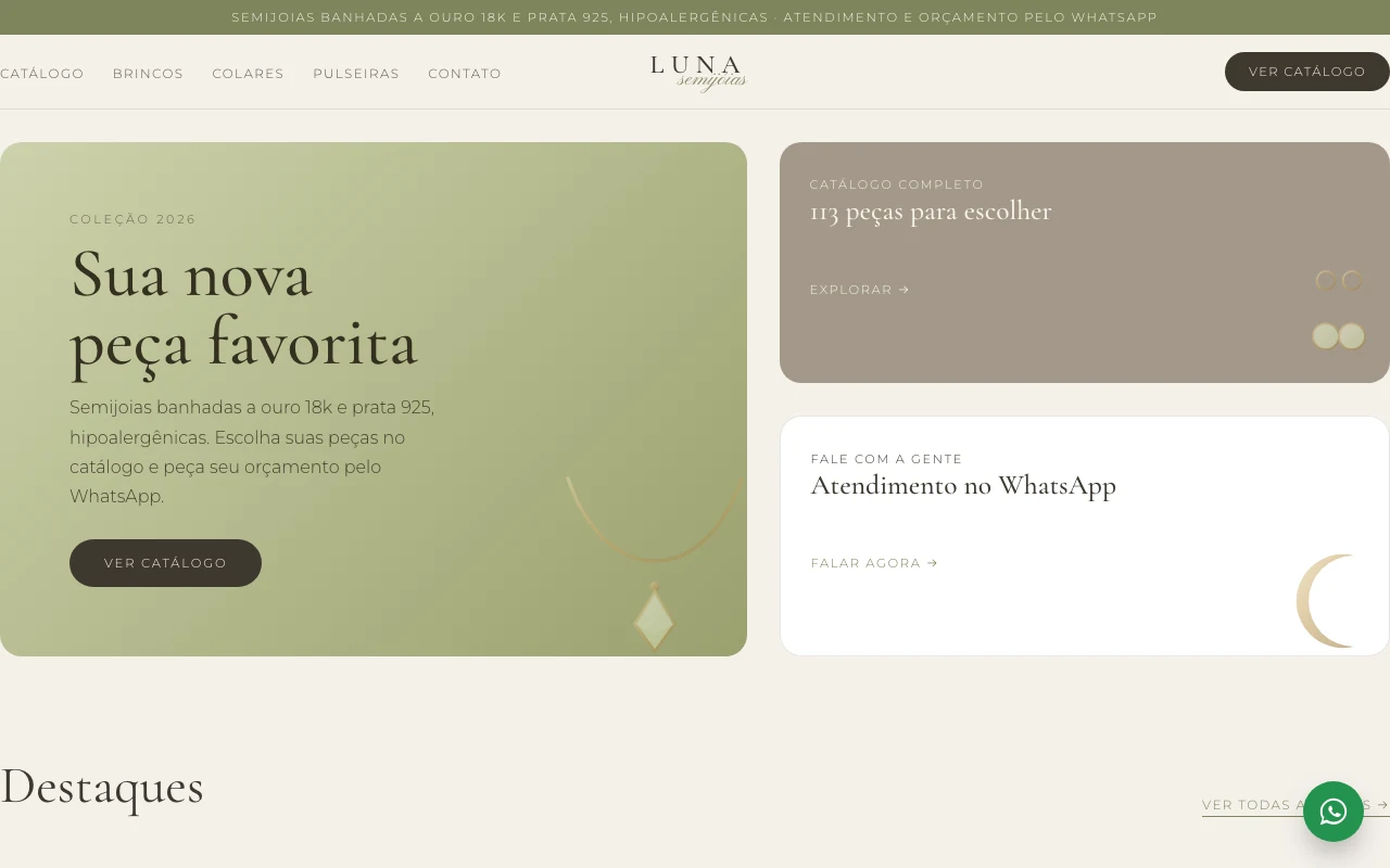 Luna Semijoias — desktop